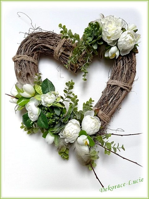 Srdce jarní elegance