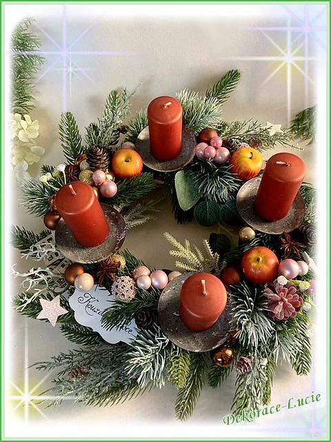Adventní věnec rustikální